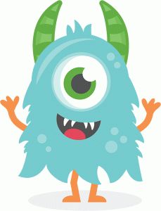 229x300 Monster Clip Art Cartoon Free Clipart Images 3 Hayley And Aidan