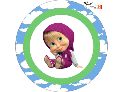 400x300 Masha And The Bear Free Printable Candy Bar Labels. Oh My