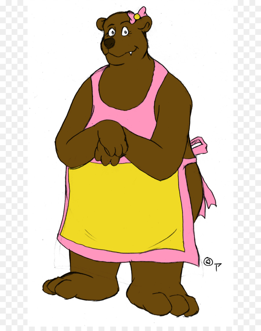 900x1140 Brown Bear American Black Bear Mother Clip Art