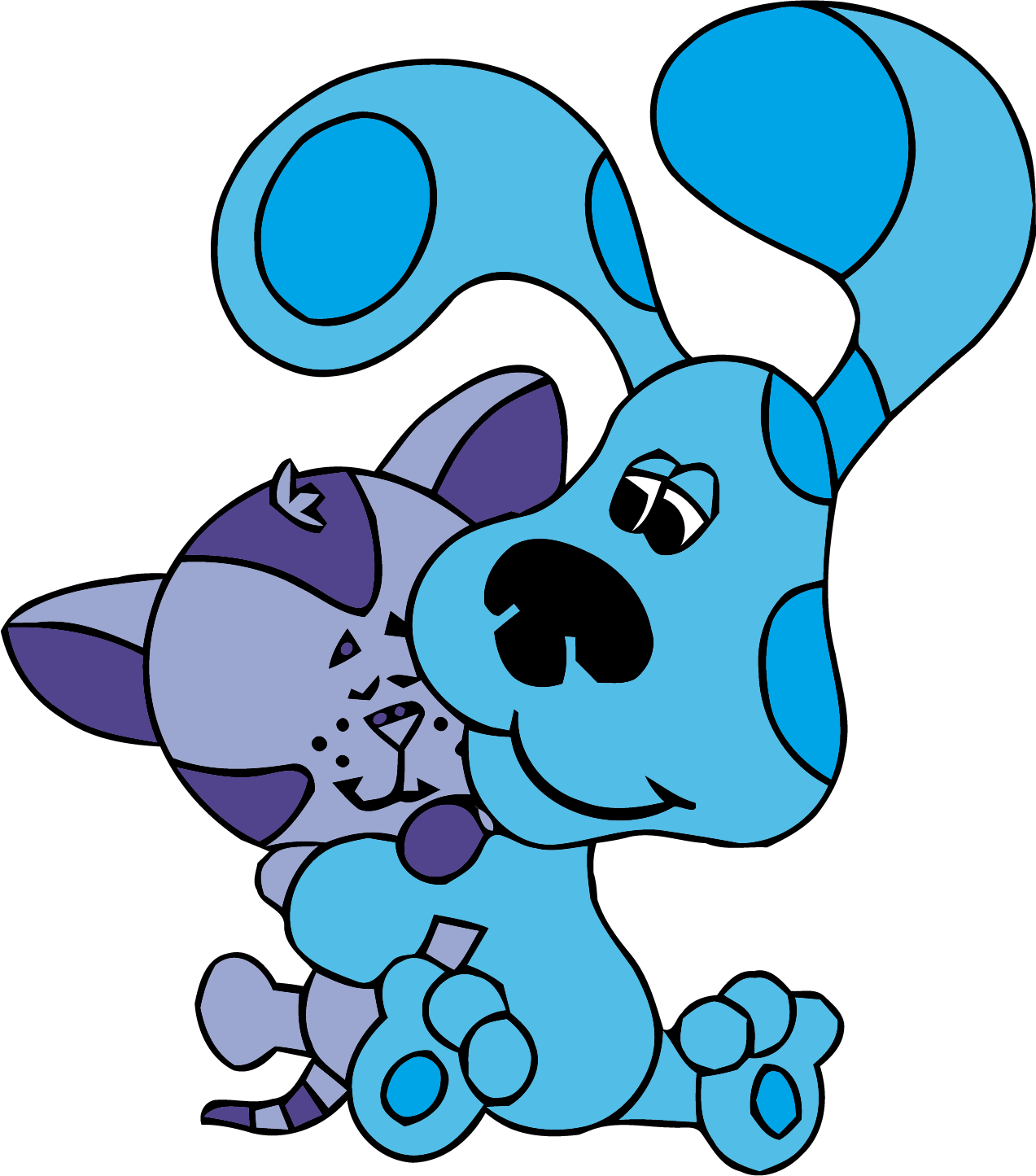 1273x1445 Blue's Clues Clip Art Love Cat Clipart Png