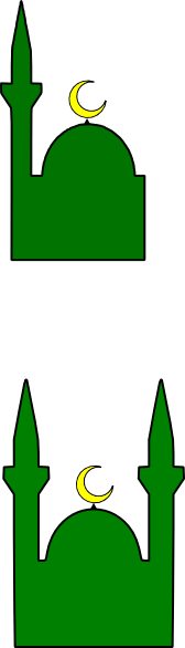 168x586 Clipart Kubah Masjid Collection