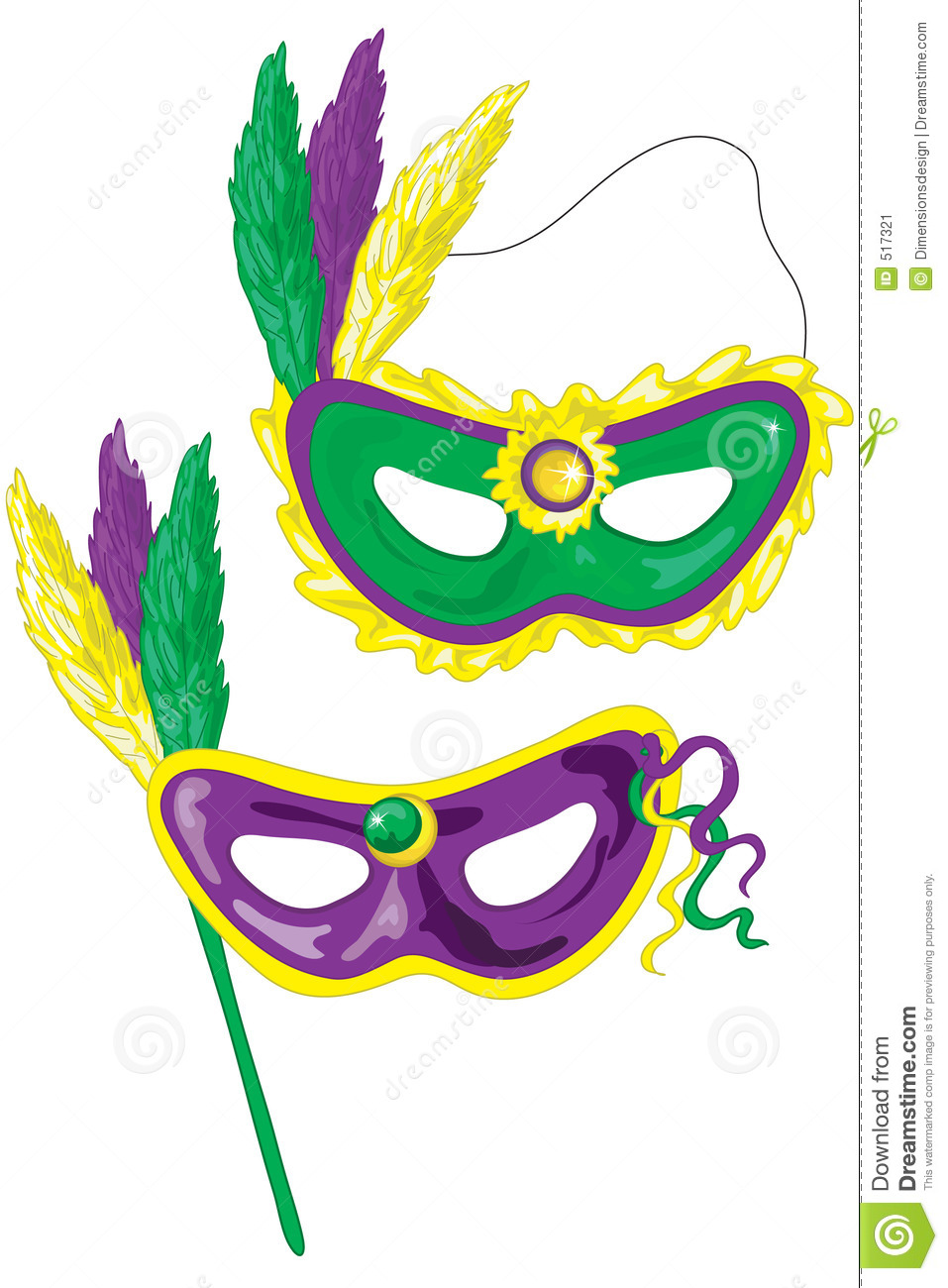 957x1300 Mardi Gra Mask Clipart