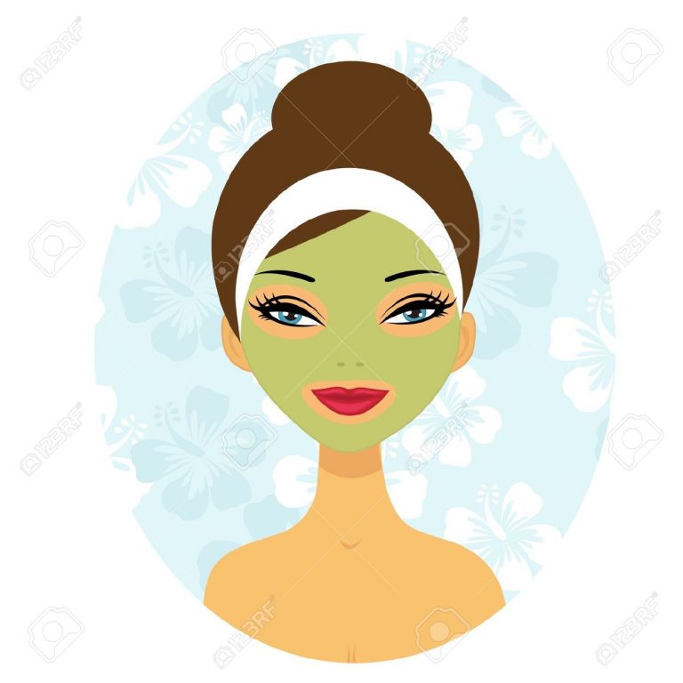 768x768 Facial Clip Art Face Mask Clipart 4