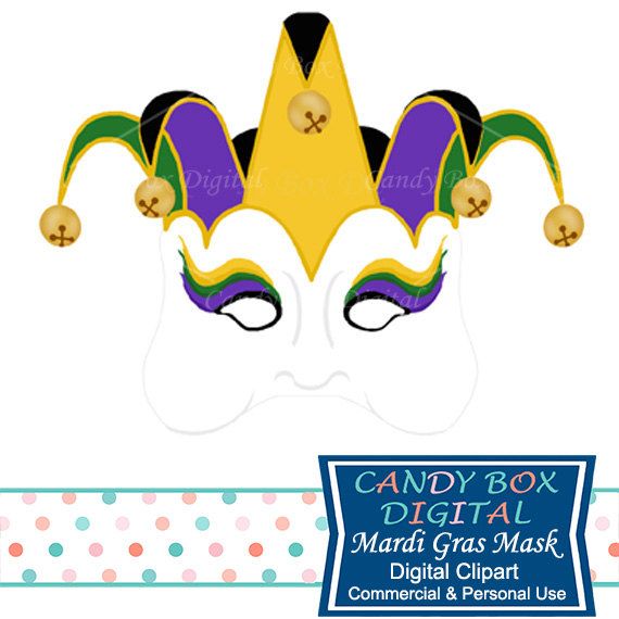 570x570 Mardi Gras Jester Mask Clip Art, Masquerade Clip Art