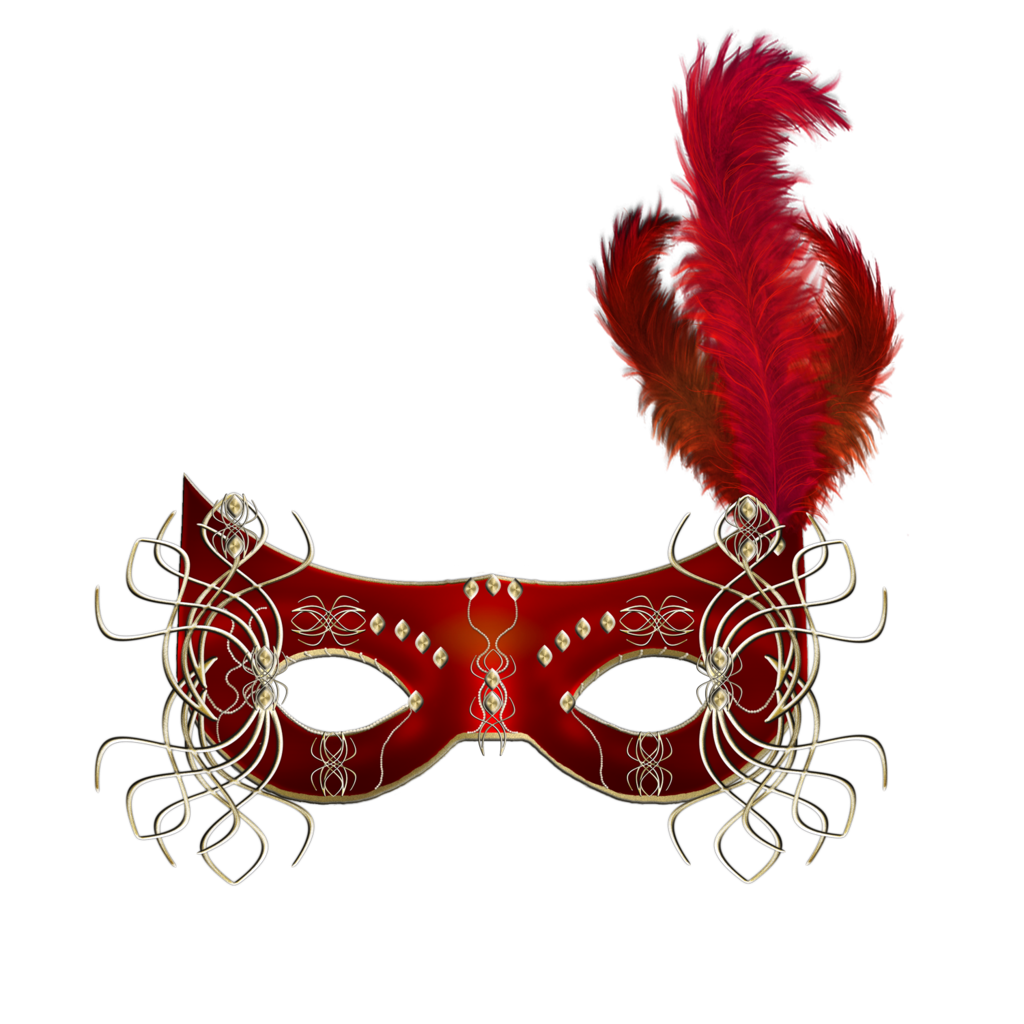 1024x1024 Red Mask Clipart Clipart Masking, Carnival