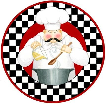 430x422 Chef With Pot (Stephanie Stouffer) Printables For Decoupage