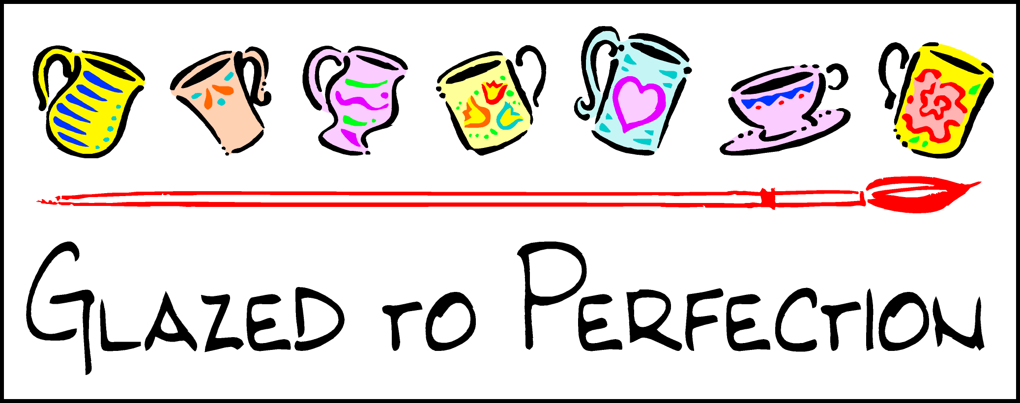 2075x820 Painting Clipart Pottery Painting