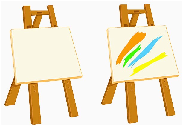 612x422 Canvas Clipart Inspirational Royalty Free Artist Painting His