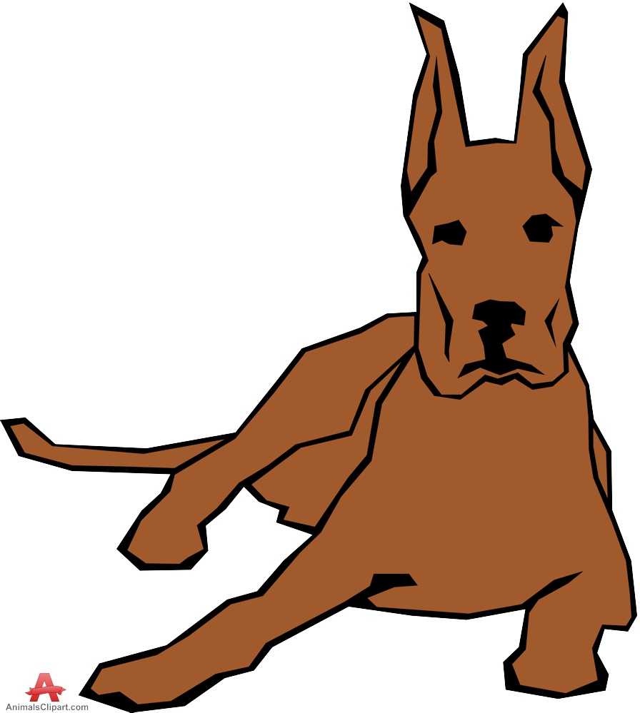 896x999 Great Dane Cliparts