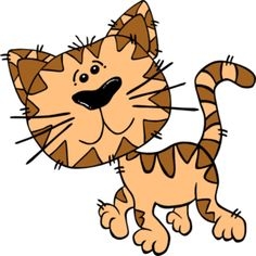 236x236 Cat On Mat Clipart