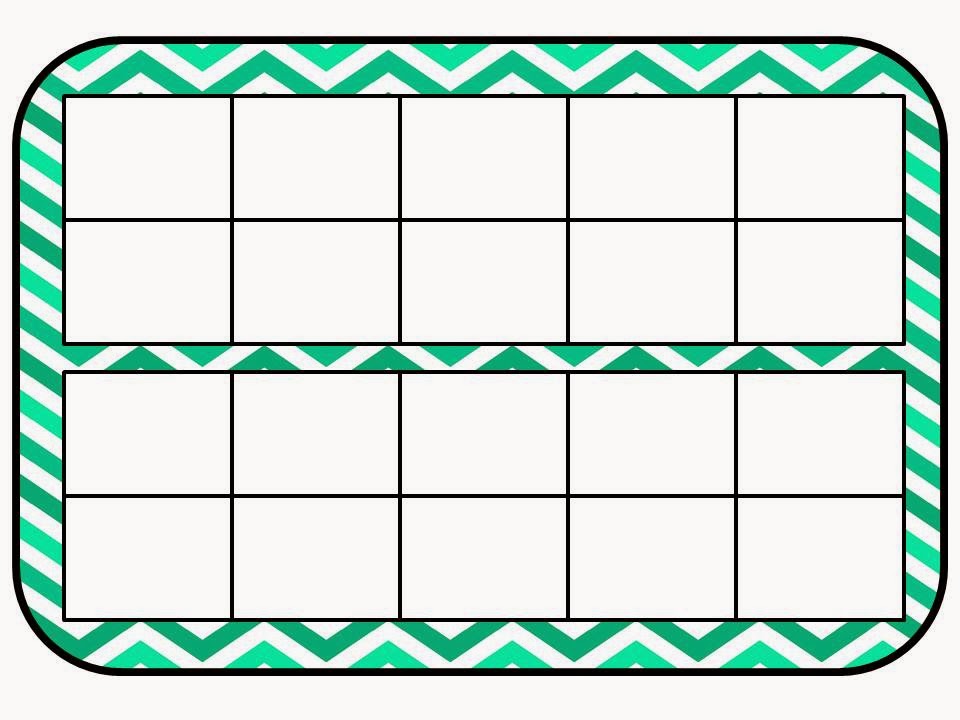 960x720 Ten Frame Clipart Cute