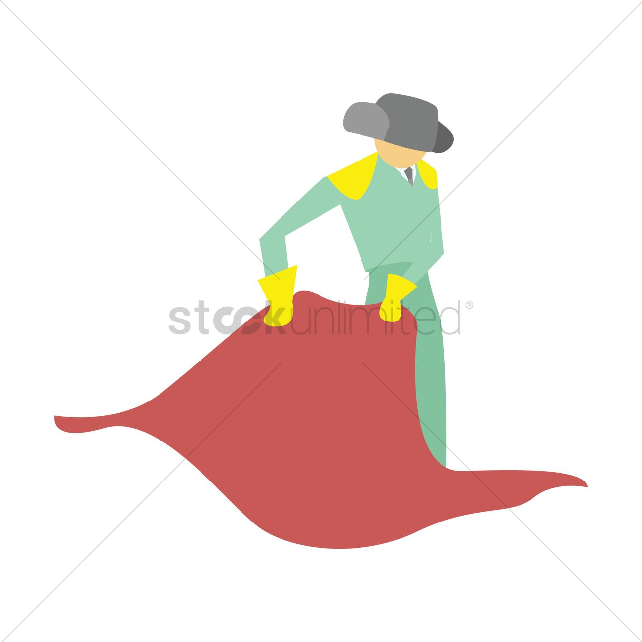 1300x1300 Matador Vector Image
