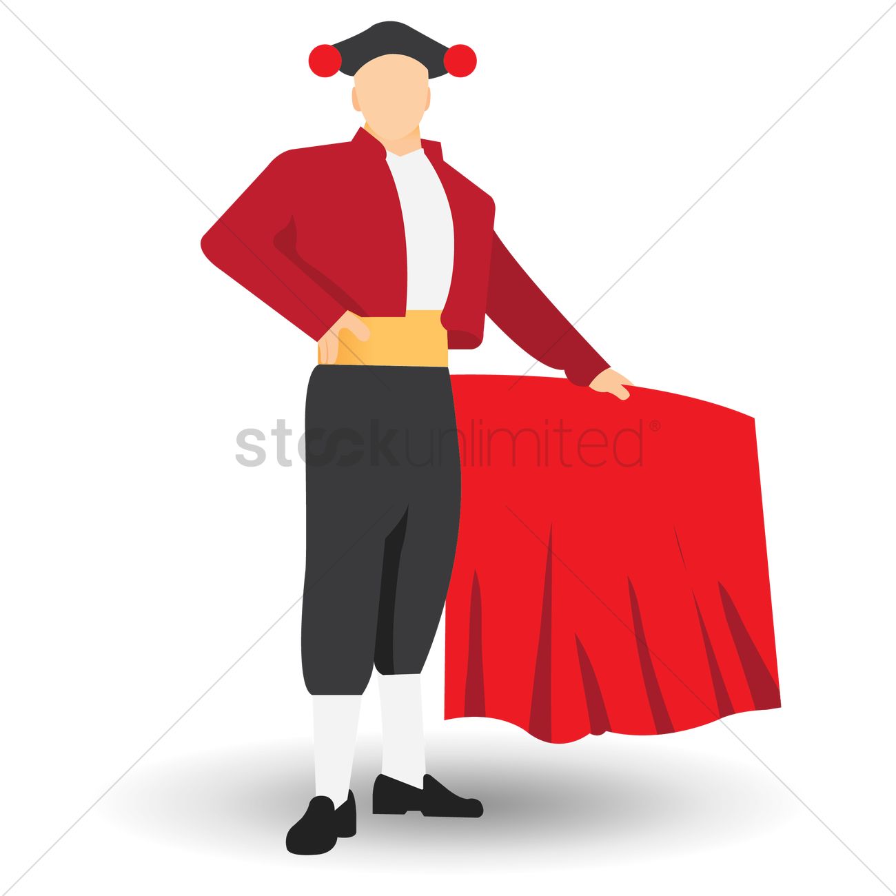 1300x1300 Matador Vector Image