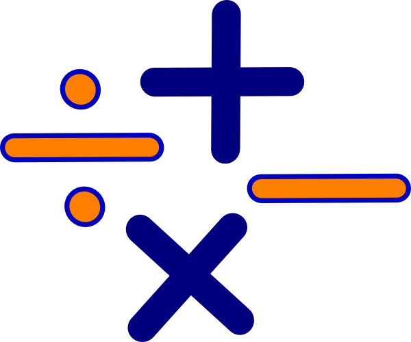 600x500 Image Of Math Symbols Clipart