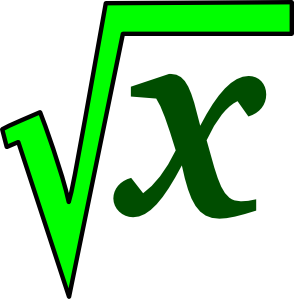 294x299 Square Root Clip Art