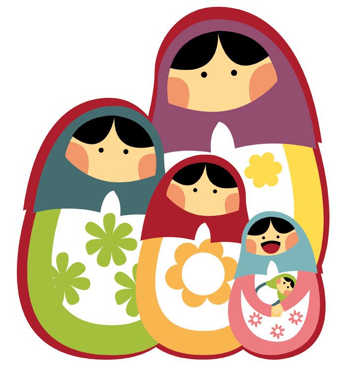 693x746 Matrioskas Matrioskas Dolls, Manualidades And Noel