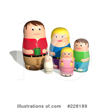400x420 Nesting Dolls Clipart