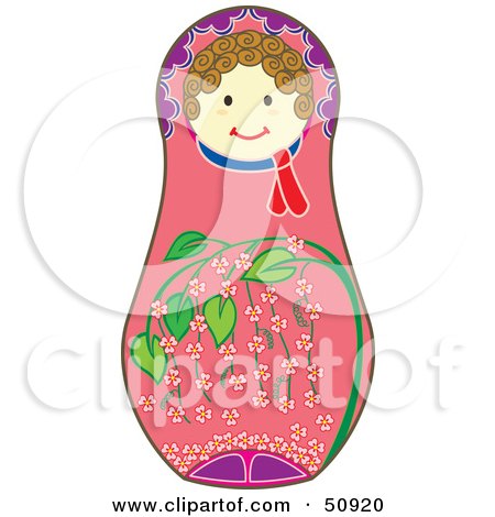 450x470 Royalty Free (Rf) Matryoshka Doll Clipart, Illustrations, Vector