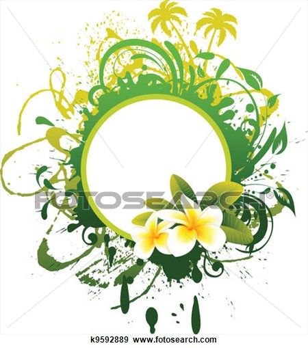 450x509 Banner With Orchid View Large Clip Art Graphic Rock Painting