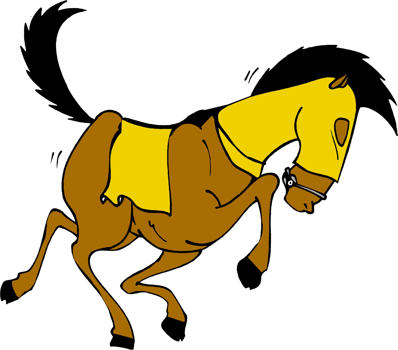 1365x1203 Anime Clipart Animated Horse