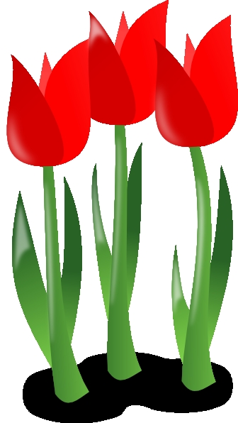 336x596 May Day Flowers Clip Art