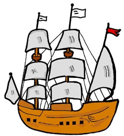 250x274 Free Pirate Ship Clip Art Pictures