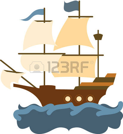 413x450 Sailing Ship Clipart Carrot