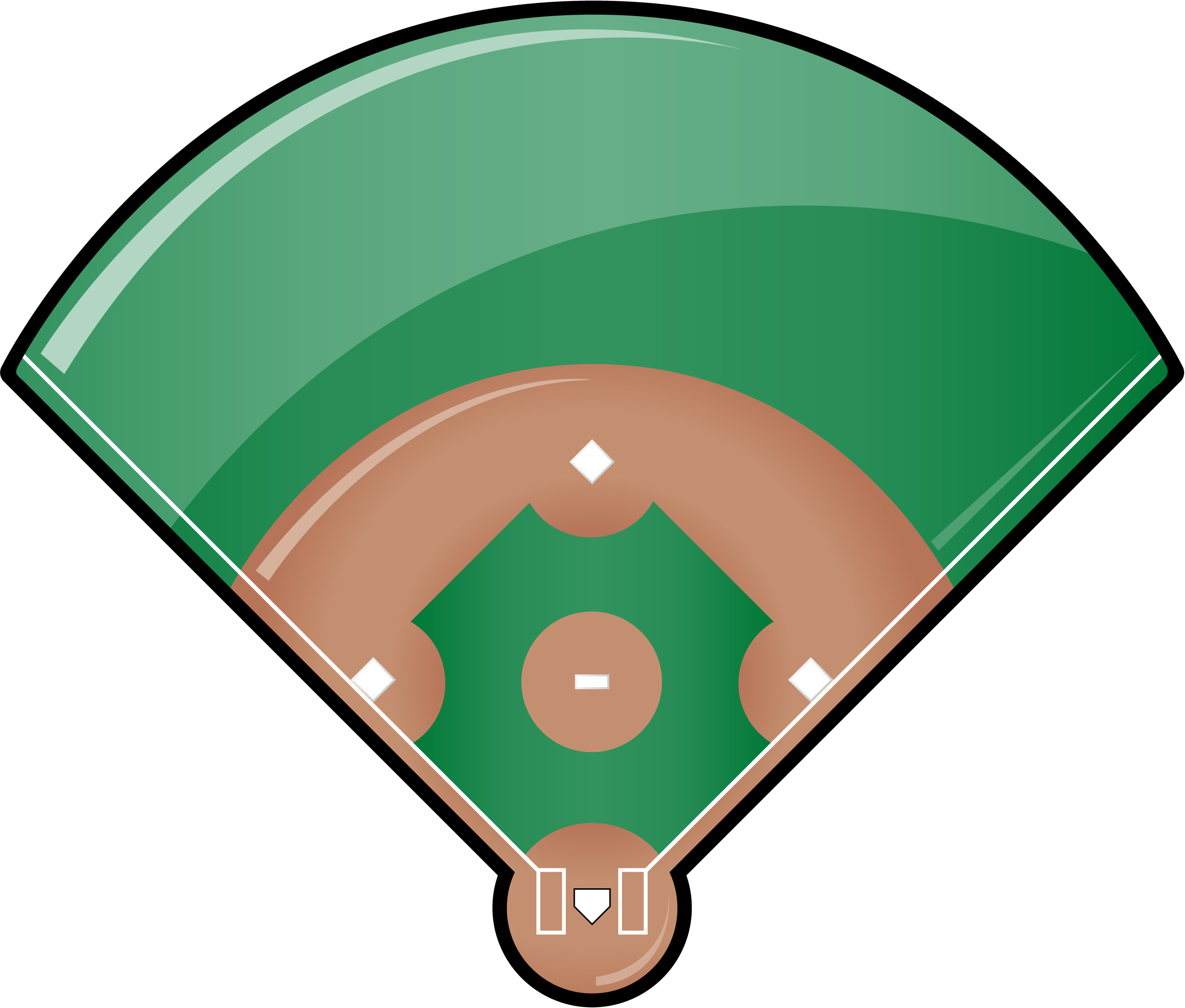 2810x2391 Baseball Bat Clipart Baseball Infield