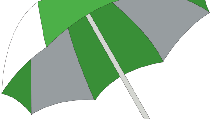 678x381 Free Umbrella Clipart Black And White