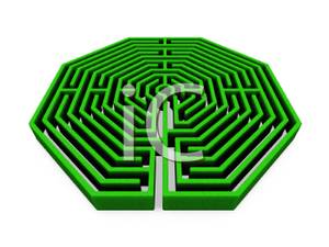300x225 3d Labyrinth Clip Art Image Clipart Panda
