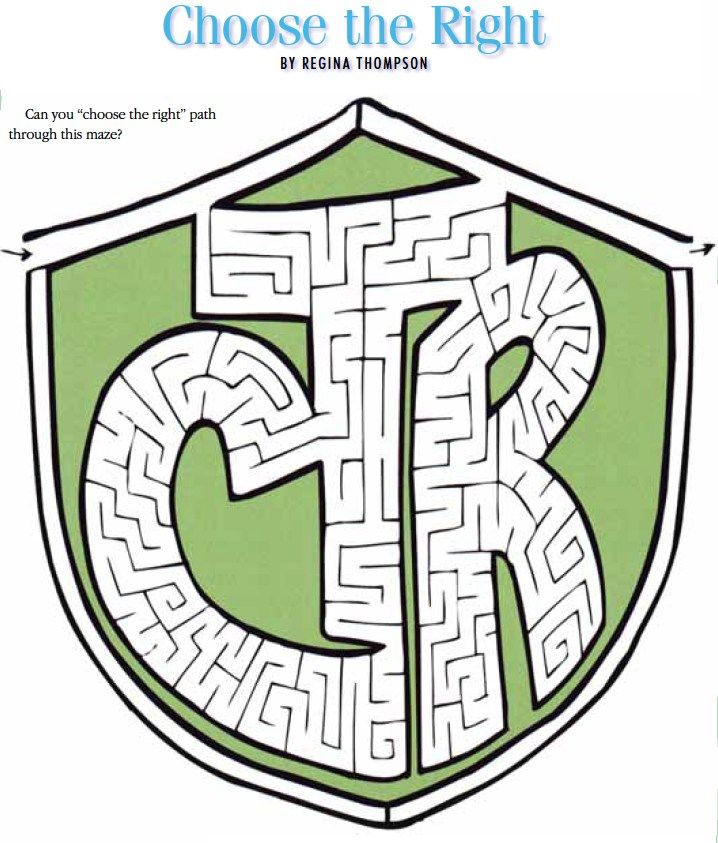 718x843 Choose The Right Maze. This Site Is Loaded With Other Gospel Games