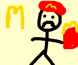 300x250 Mcdonald's Clipart Worker