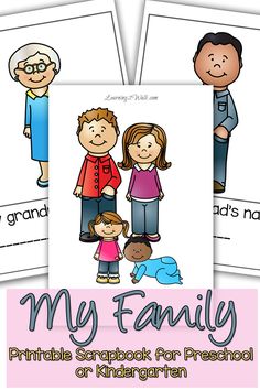 236x354 Create An All About My Family Book Craft Preschool Activities
