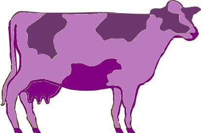 413x273 Purple Cow Clipart Amp Purple Cow Clip Art Images