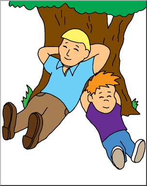 304x384 Clip Art Family Father And Son Color I Abcteach