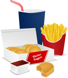258x298 Fast Food Clip Art