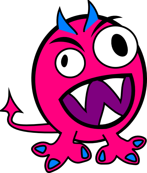 504x594 Collection Of Mean Monster Clipart High Quality, Free