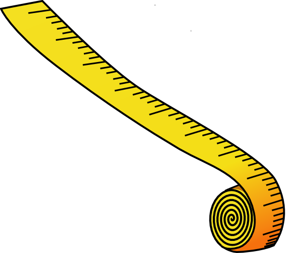 600x522 Measuring Tape Clip Art Free Vector 4vector