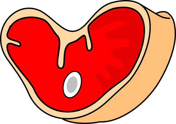 600x422 Steak Meat Clip Art