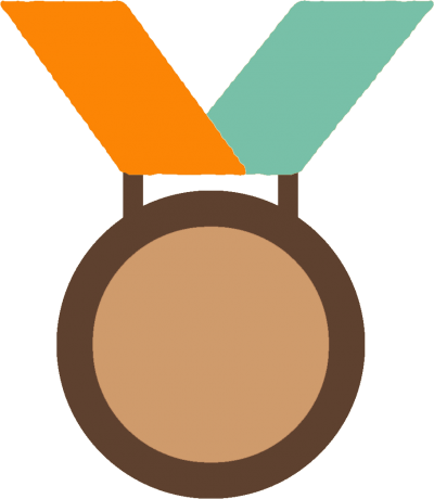 400x460 Download Bronze Medal Free Png Transparent Image And Clipart