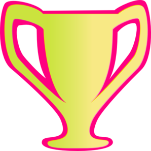 298x297 Pink Trophy Clip Art