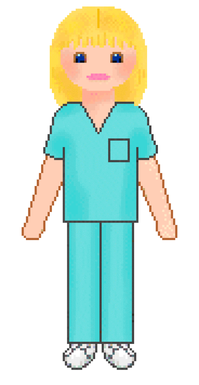 640x1238 Scrub Uniform Cliparts