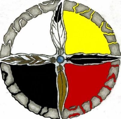 404x399 Medicine Wheel Clip Art