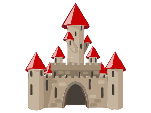 500x375 399 Clipart Castle Tower Public Domain Vectors