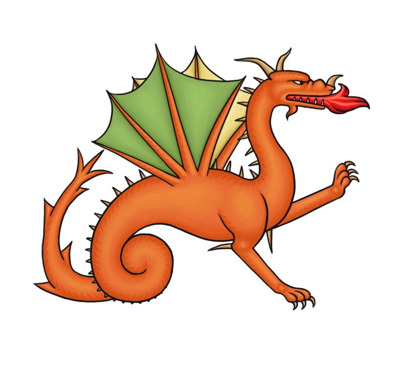 820x766 Medieval Dragon By Birvan