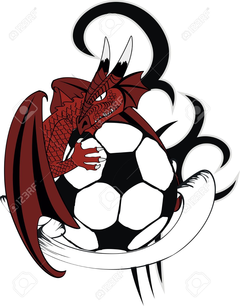 1021x1300 Top 10 Soccer Ball Medieval Dragon Tatto Tshirt In Vector Format