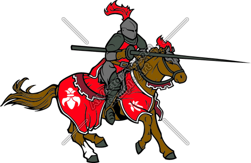 500x324 Knight04v4clr Clipart And Vectorart Sports Mascots