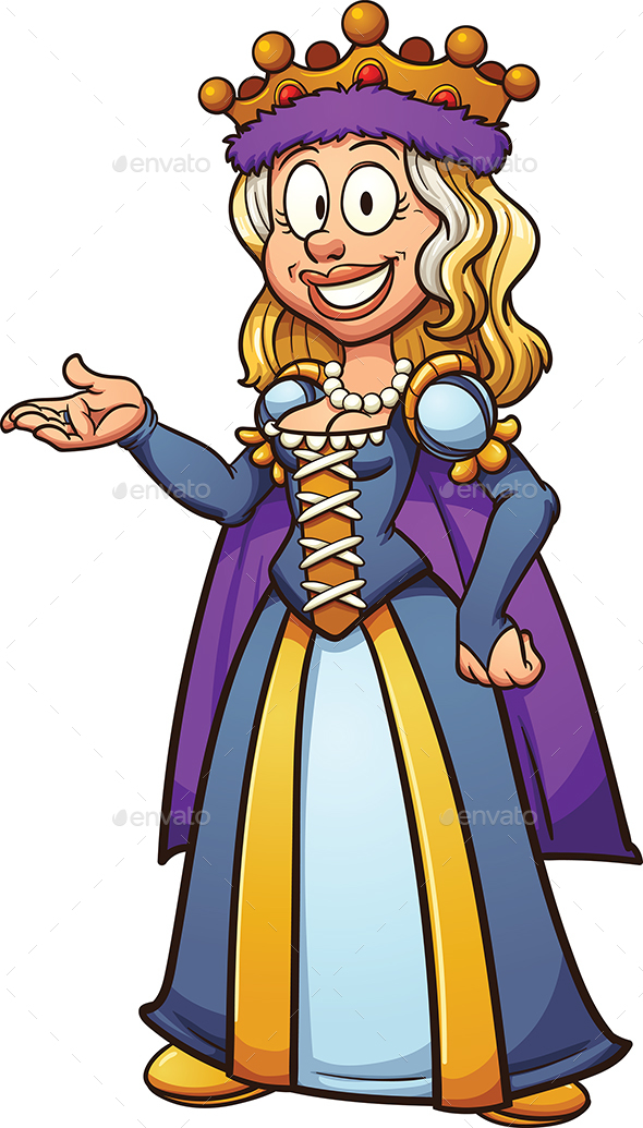 590x1035 Cartoon Queen