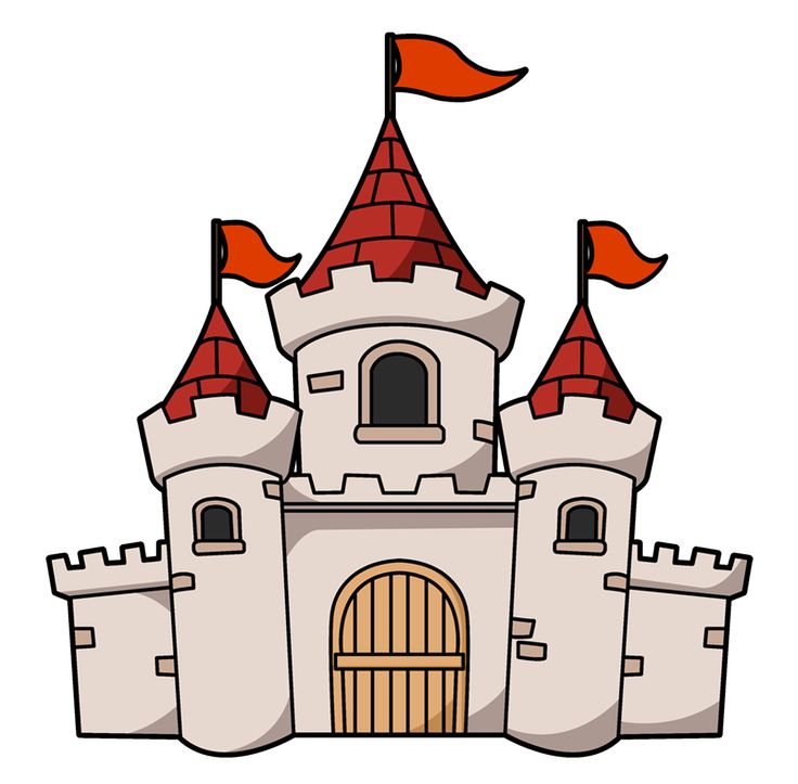 736x723 Noble Castle Clipart