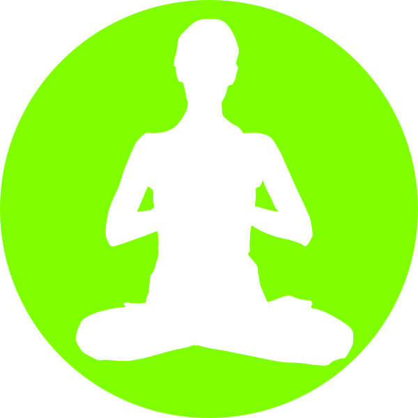 600x600 Free Yoga Clipart Image